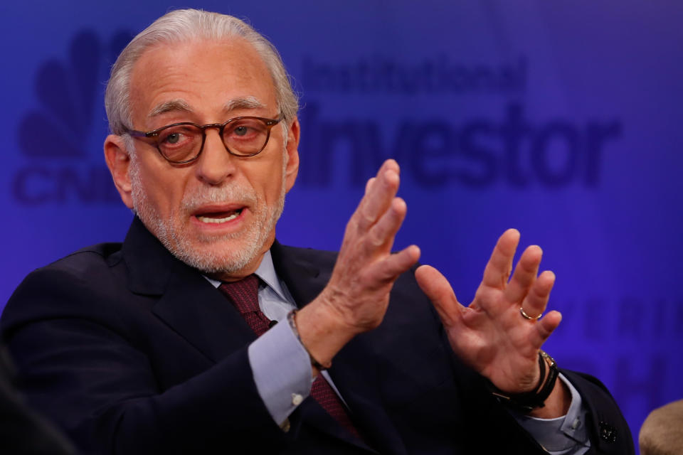 Yahoo Finance confirmed activist investor Nelson Peltz will seek multiple board seats, including one for himself, after his hedge fund Trian Fund Management boosted its stake in Disney. (Photo by: David A. Grogan/CNBC/NBCU Photo Bank/NBCUniversal via Getty Images)