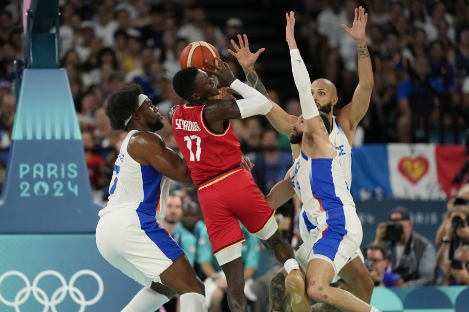 France back in men's basketball gold medal game after win over Germany