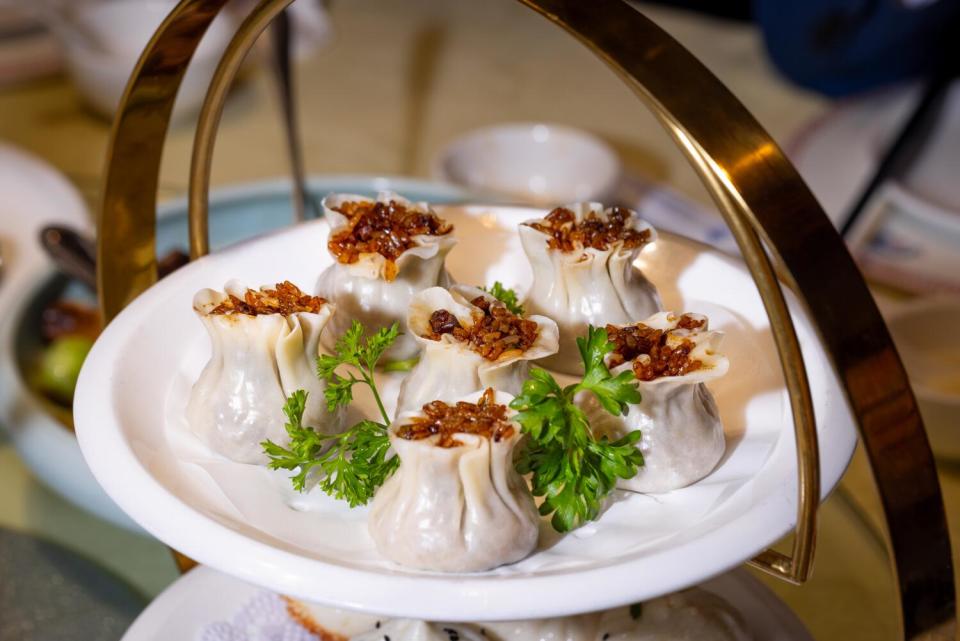 The sticky rice dumplings at Shanghailander Palace in Arcadia.