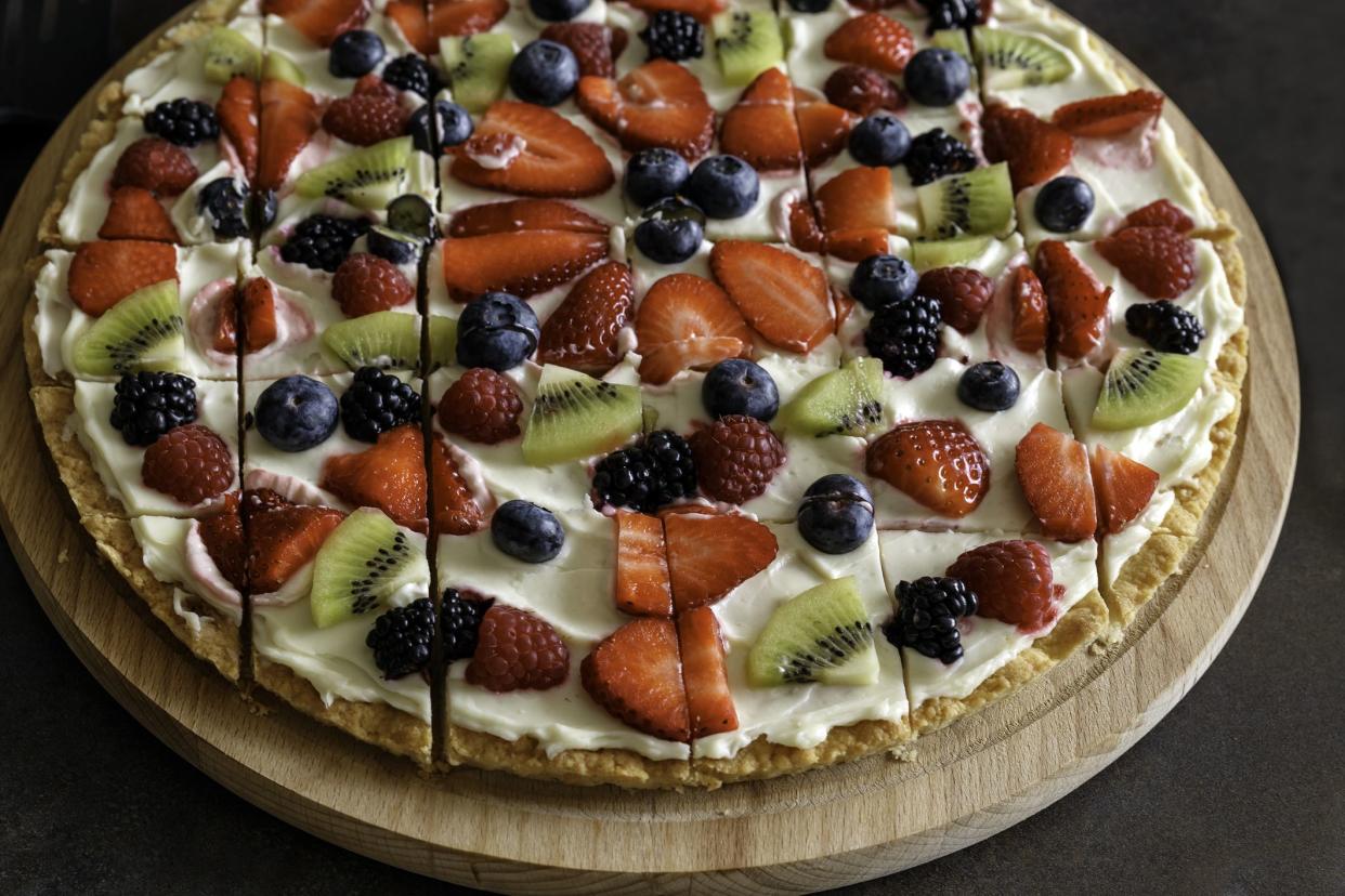 dessert pizza