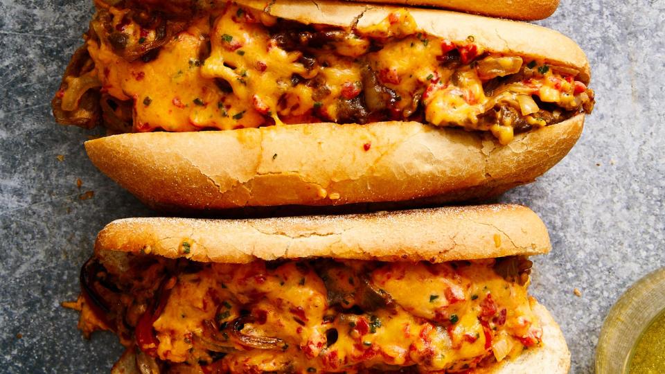 pimento cheesesteaks