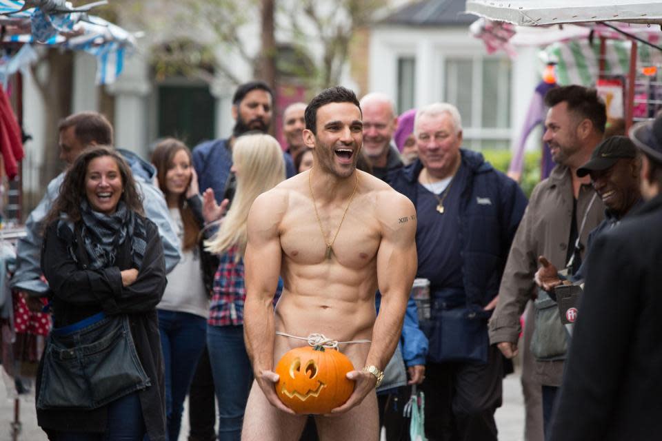 Davood regularly gets his kit off in EastEnders. Copyright: [BBC]