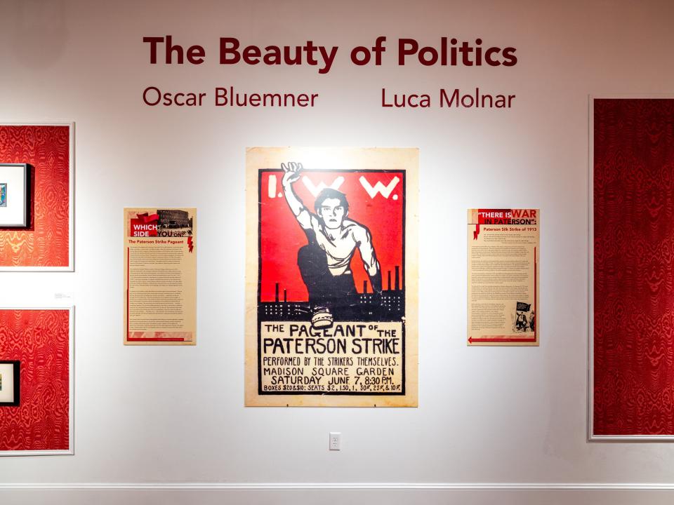 Stetson University’s Hand Art Gallery, “The Beauty of Politics: Oscar Bluemner and Luca Molnar,