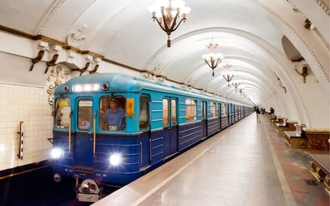 Moscow knows how to do metros - Credit: ALAMY