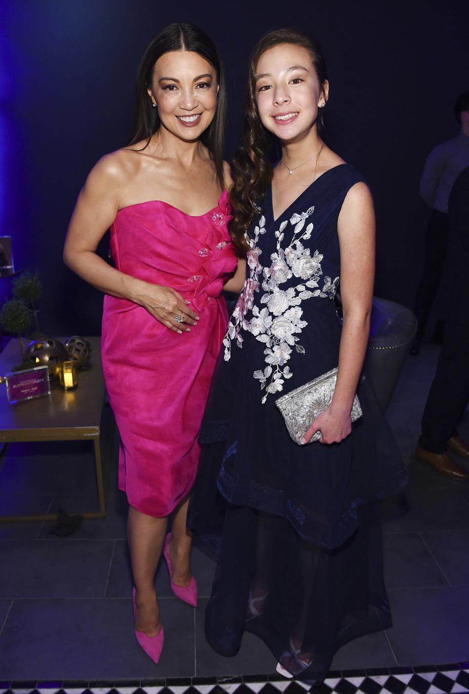 Ming-Na Wen & Aubrey Anderson-Emmons