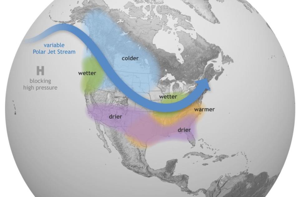 La Niña is an oceanic and atmospheric phenomenon that is the colder counterpart of El Niño, as part of the broader El Niño–Southern Oscillation climate pattern.