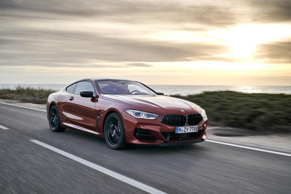 <p>For grand-touring purposes, we think the M850i xDrive is the sweet spot in the new 8-Series lineup. It might not be as outright capable as the M8, but the blend of performance and luxury makes it perfectly suited for long-distance travel. <a href="https://www.ebay.com/itm/2019-BMW-8-Series-M850i-xDrive-Coupe/174358658395?hash=item289895fd5b:g:sEEAAOSwPPlehd33" rel="nofollow noopener" target="_blank" data-ylk="slk:This one;elm:context_link;itc:0;sec:content-canvas" class="link ">This one</a> has just under 17,000 miles on the clock, and it can be yours. </p>