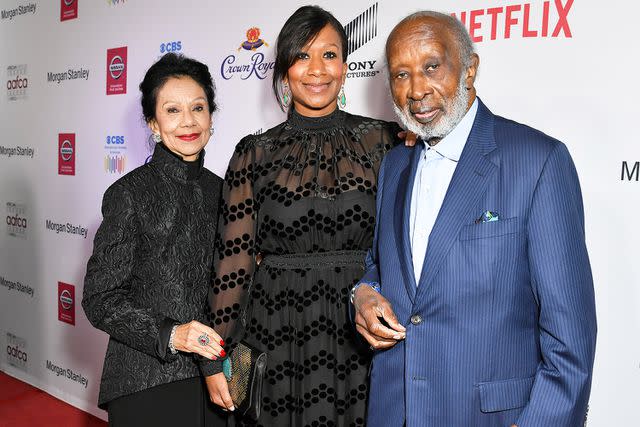 <p>Rob Latour/Variety/Penske Media via Getty</p> Nicole Avant with her late parents Jacqueline and Clarence