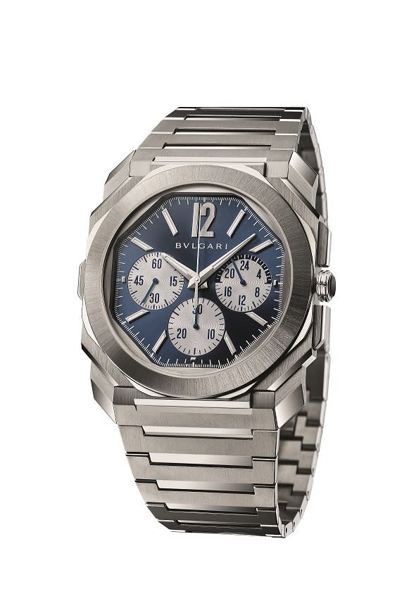 BVLGARI OCTO FINISSIMO S CHRONOGRAPH GMT精鋼計時腕錶