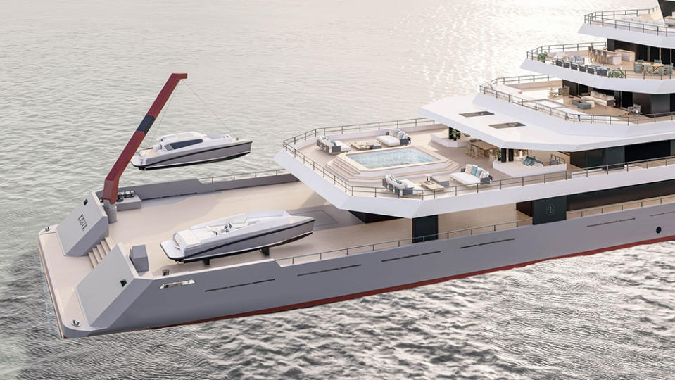 Kestrel Explorer Yacht Concept