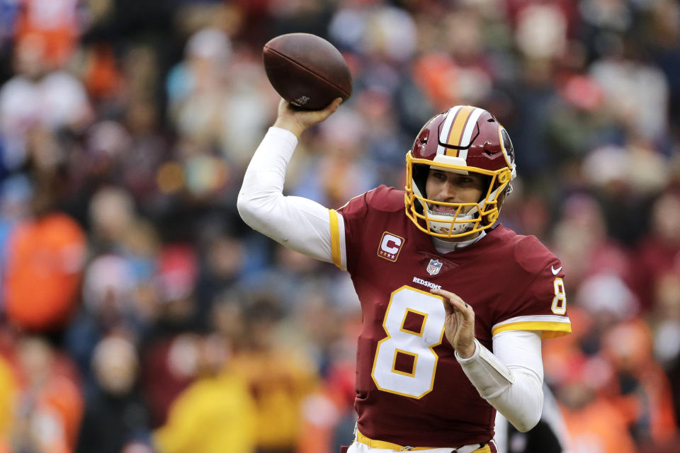 Quarterback Kirk Cousins will reportedly sign with the Vikings on Thursday. (AP)