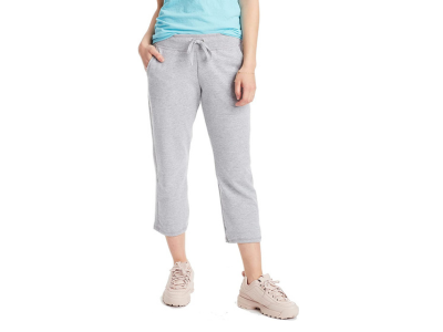 Hanes French Terry Capris are on sale at