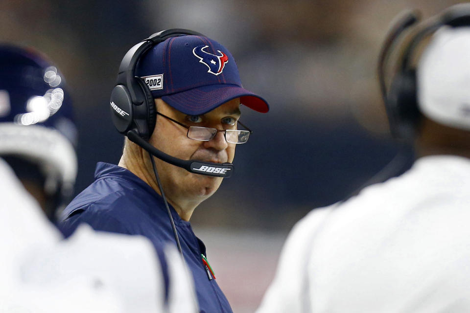 Houston Texans head coach Bill O'Brien.