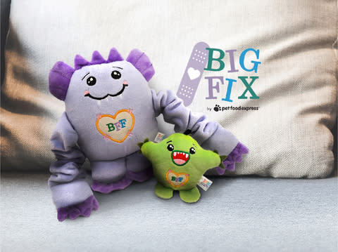 The Big Fix Campaign: 50% of sales of limited edition dog and cat toys from Pet Food Express will benefit California spay and neuter clinics.  (Photo: Business Wire)