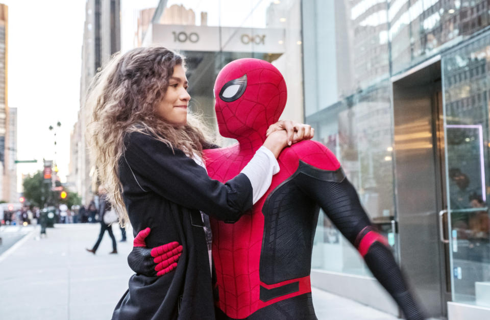 Screenshot from "Spider-Man: Far From Home"