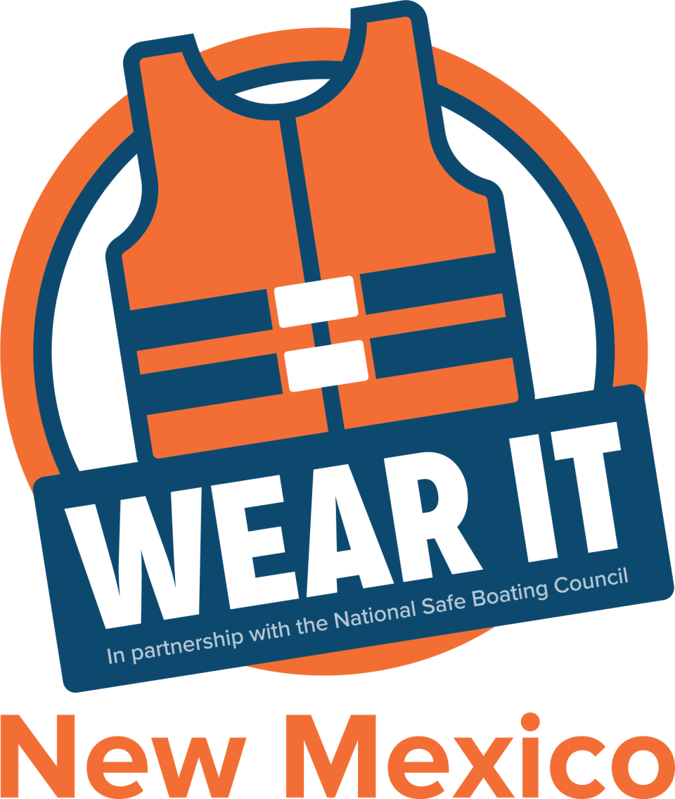 A campaign from the New Mexico State Parks Division and the National Safe Boating Council encourages people to wear life jackets while on the water.