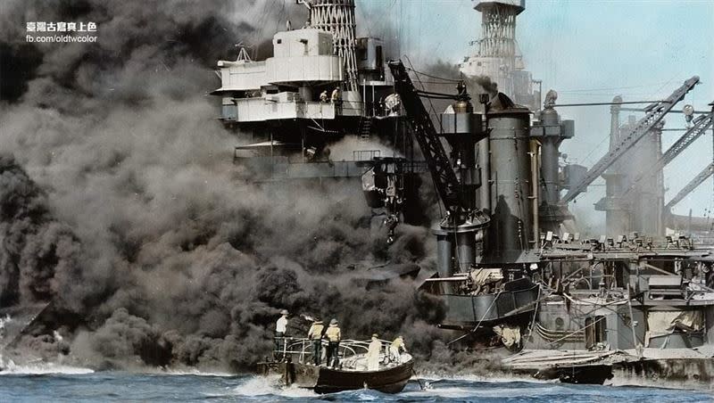 日本偷襲珍珠港後慘況，美軍在廣島、長崎投下原子彈。（圖／聚珍台灣提供）