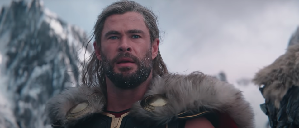 A still from the teaser for Thor: Love and Thunder. (Marvel Studios/Disney)