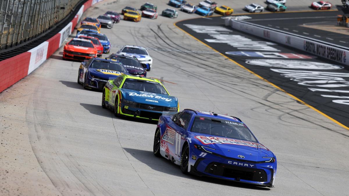 Denny Hamlin claims victory at Bristol Motor Speedway in Cup spring race