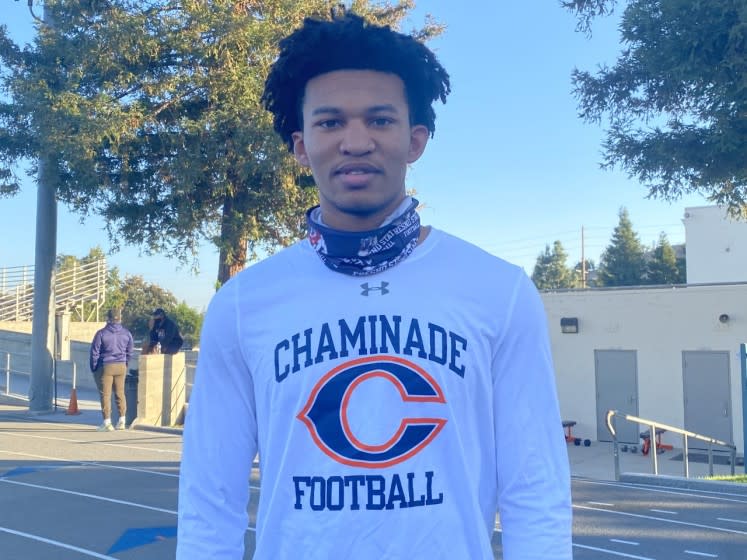 Chaminade quarterback Jaylen Henderson was set to compete with teammates in a seven on seven tournament on Wednesday in Bullhead City, Ariz.