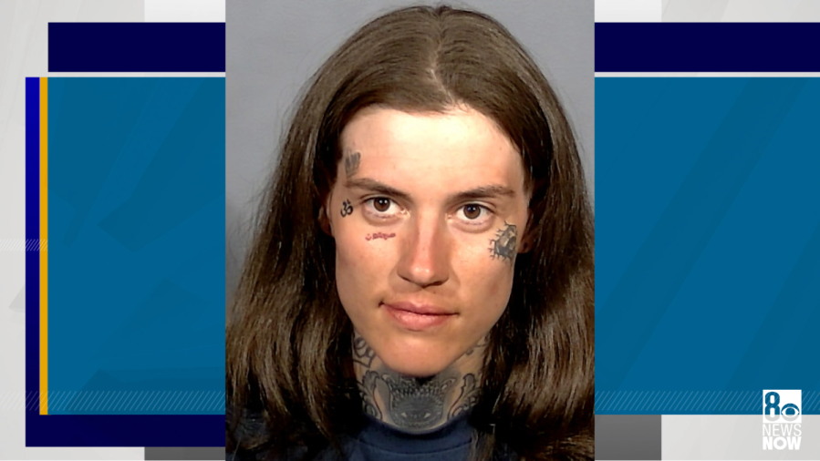 <em>Las Vegas Metro police arrested Kayla Alery, 27, on charges including open murder and assault with a deadly weapon shortly after the shooting at an apartment complex in the 3600 block of South Fort Apache Road near Twain Avenue, the 8 News Now Investigators first reported Wednesday. (LVMPD/KLAS)</em>
