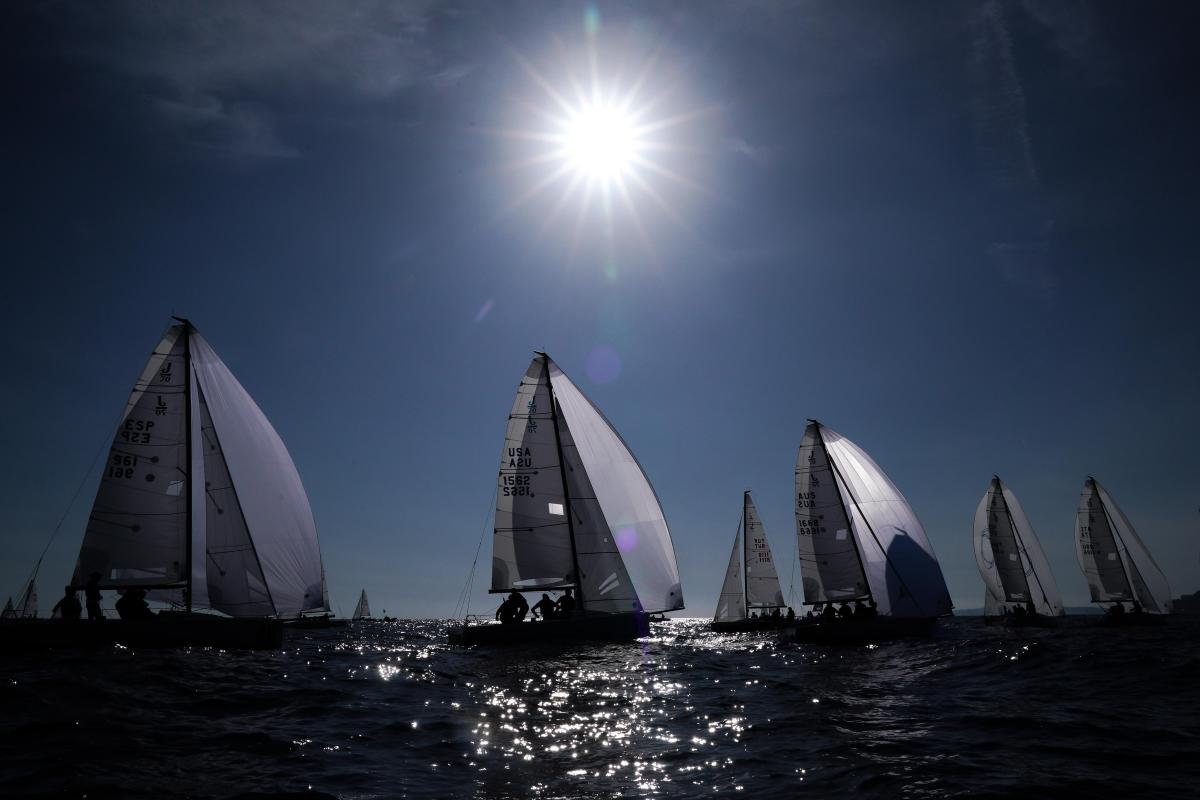 Sailing J/70 world championship, the top level challenge hosted in Monaco