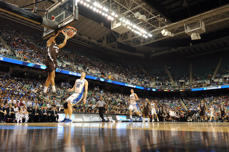 Lehigh toppled Duke in 2012 behind 30 points from C.J. McCollum. (Getty)