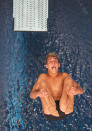 INDIANAPOLIS - JUNE 20: Kristian Ipsen competes in the senior 3M springboard preliminary during the 2008 USA Diving Olympic Team Trials at the Indiana University Natatorium on June 20, 2008 in Indianapolis, Indiana. (Photo by Harry How/Getty Images)