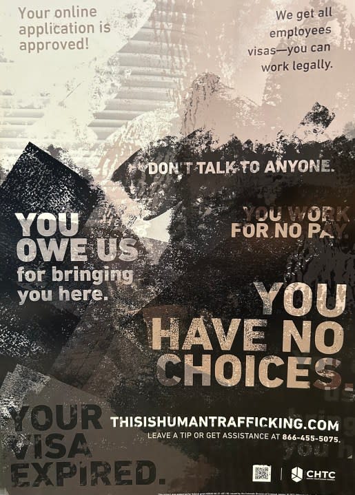 Human Trafficking posters