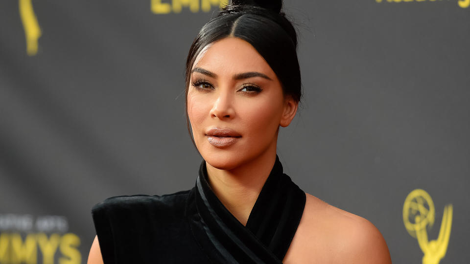 Mandatory Credit: Photo by Broadimage/Shutterstock (10414093cb)Kim Kardashian West71st Annual Primetime Creative Arts Emmy Awards, Day 1, Arrivals, Microsoft Theater, Los Angeles, USA - 14 Sep 2019.
