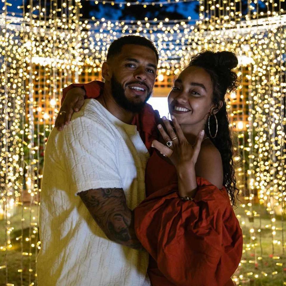 Andre Gray/ Instagram  Andre Gray and Leigh-Anne Pinnock