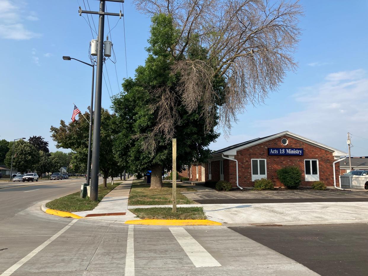 Acts 1:8 Ministry, in the 2100 block of South Oneida Street, in August 2023. The commercial site could be redeveloped into a hotel. The village of Ashwaubenon will host a public information meeting about the potential project on Aug. 30.