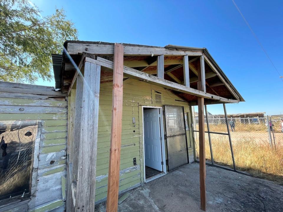 Photos of the ghost town of Dearfield, Colorado.