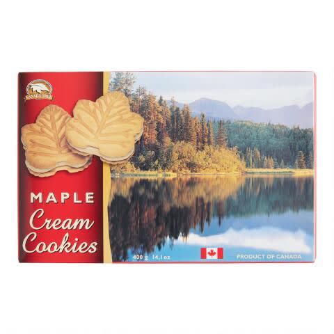 13) Canada True Maple Cream Cookies