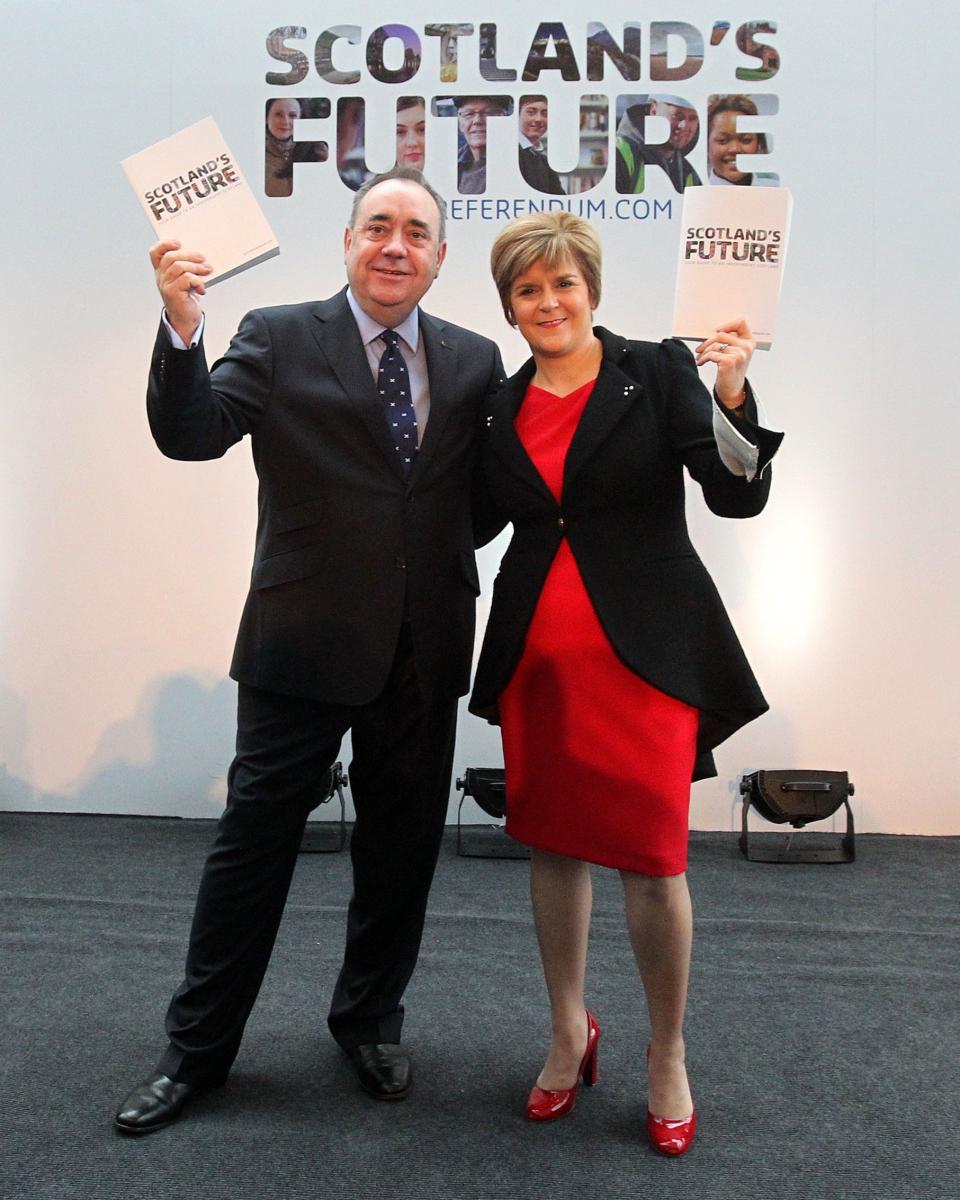 Mr Salmond and Ms Sturgeon were once close allies - Andrew Milligan/PA