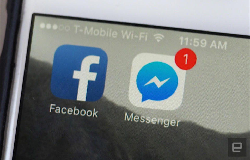 Facebook's Messenger might return to the main app, letting you access yoursocial media feeds and messages in one spot, according to testing spotted byresearcher Jane Manchun Wong