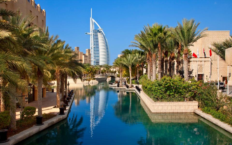 Dubai’s Burj Al Arab was dubbed the world’s first seven-star hotel when it opened in 1999 - Getty