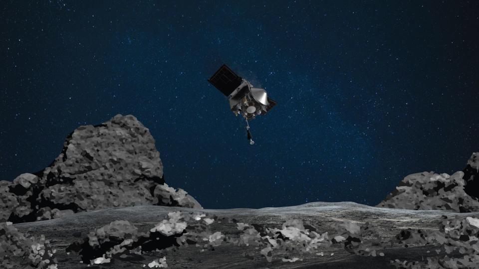 Die Nasa-Sonde «Osiris-Rex». (Bild: dpa)