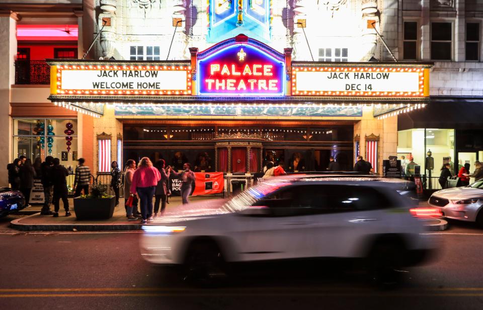 Hip-Hop artist Jack Harlow performs at a sold-out Palace on the first night of his "No Place Like Home" tour, which ran for five consecutive nights in the city. The Grammy-nominated artist graduated from Atherton High School. Dec. 14, 2021