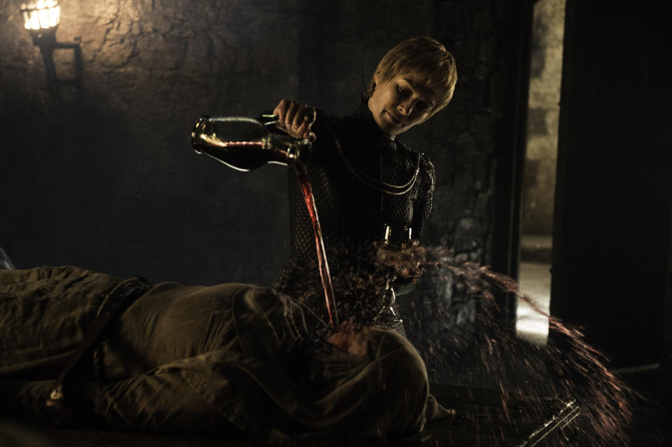 Lena Headey as the vengeful Cersei Lannister in Game of Thrones' 