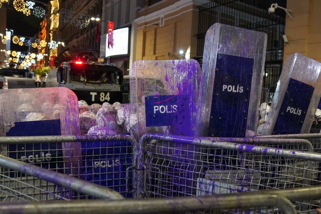 TURQUÍA-MUJERES-PROTESTAS (AP)