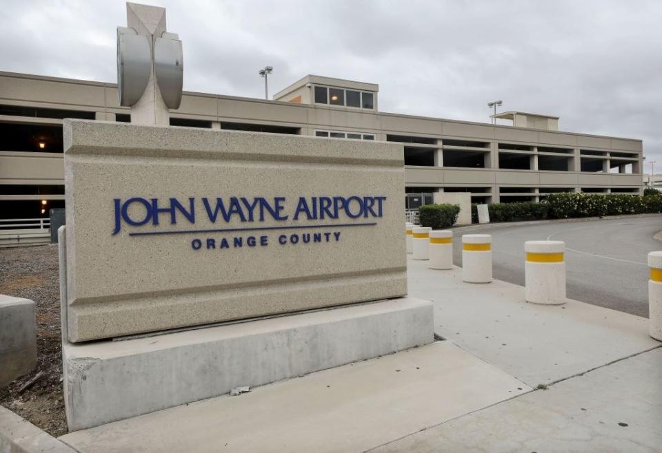 the outside of John Wayne Airport