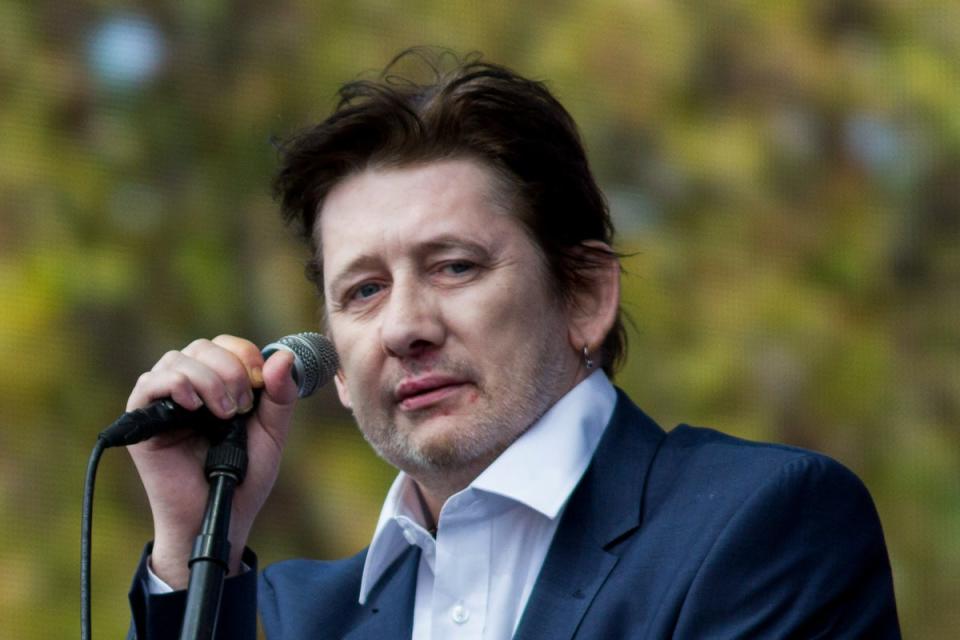 Shane MacGowan in 2014 (Getty Images)