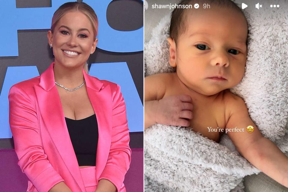 <p>Getty;Shawn Johnson/Instagram</p> Shawn Johnson East has revealed the sex and name her third baby.