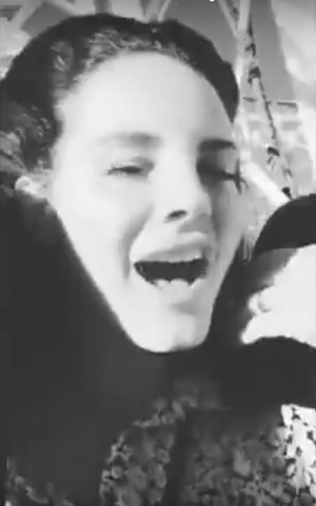 <p>Remember when the singer covered <i>Once Upon a Dream</i> for Disney’s <i>Maleficent</i>? Well, she still loves the House of Mouse, as she proved on June 21, when she celebrated her 32nd birthday at Disneyland. (Photo: Lana del Rey via Snapchat) </p>