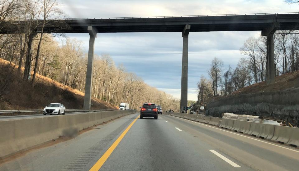 The N.C. Dot will replace the current Blue Ridge Parkway bridge over I-26 with a more aesthetically pleasing bridge as part of a 18-mile interstate widening project.