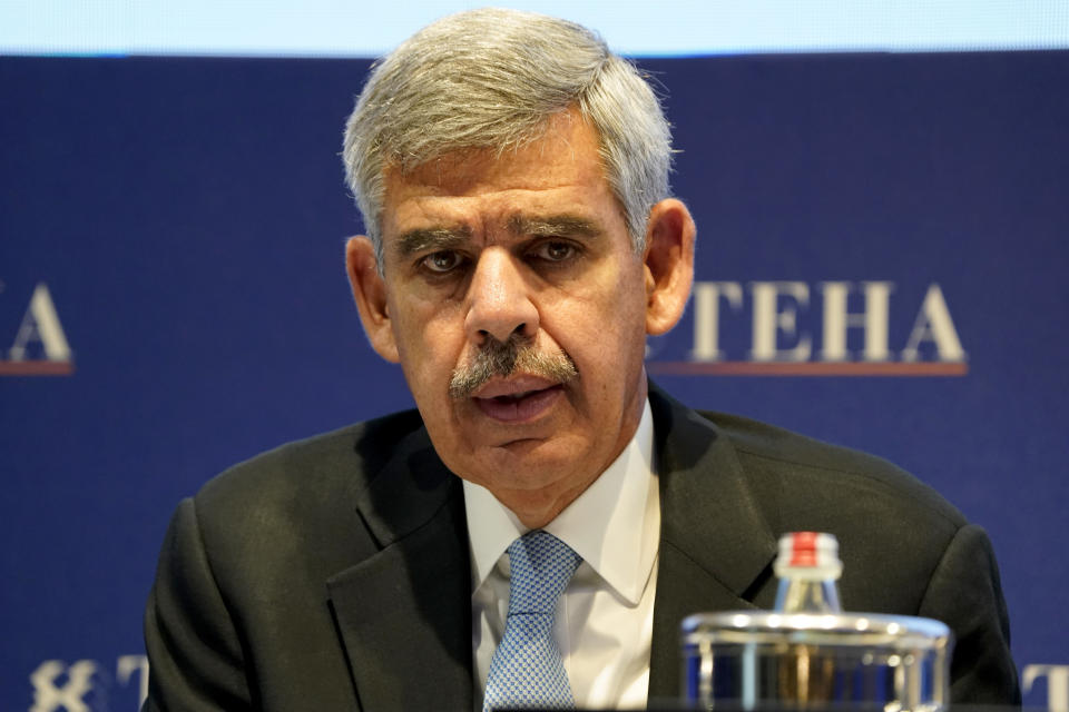 CERNOBBIO, ITALY - SEPTEMBER 01: Mohamed Aly El-Erian attends the 49th Edition Of 'Cernobbio Forum' Hosted By The European House-Ambrosetti on September 01, 2023 in Cernobbio, Italy. (Photo by Pier Marco Tacca/Getty Images)