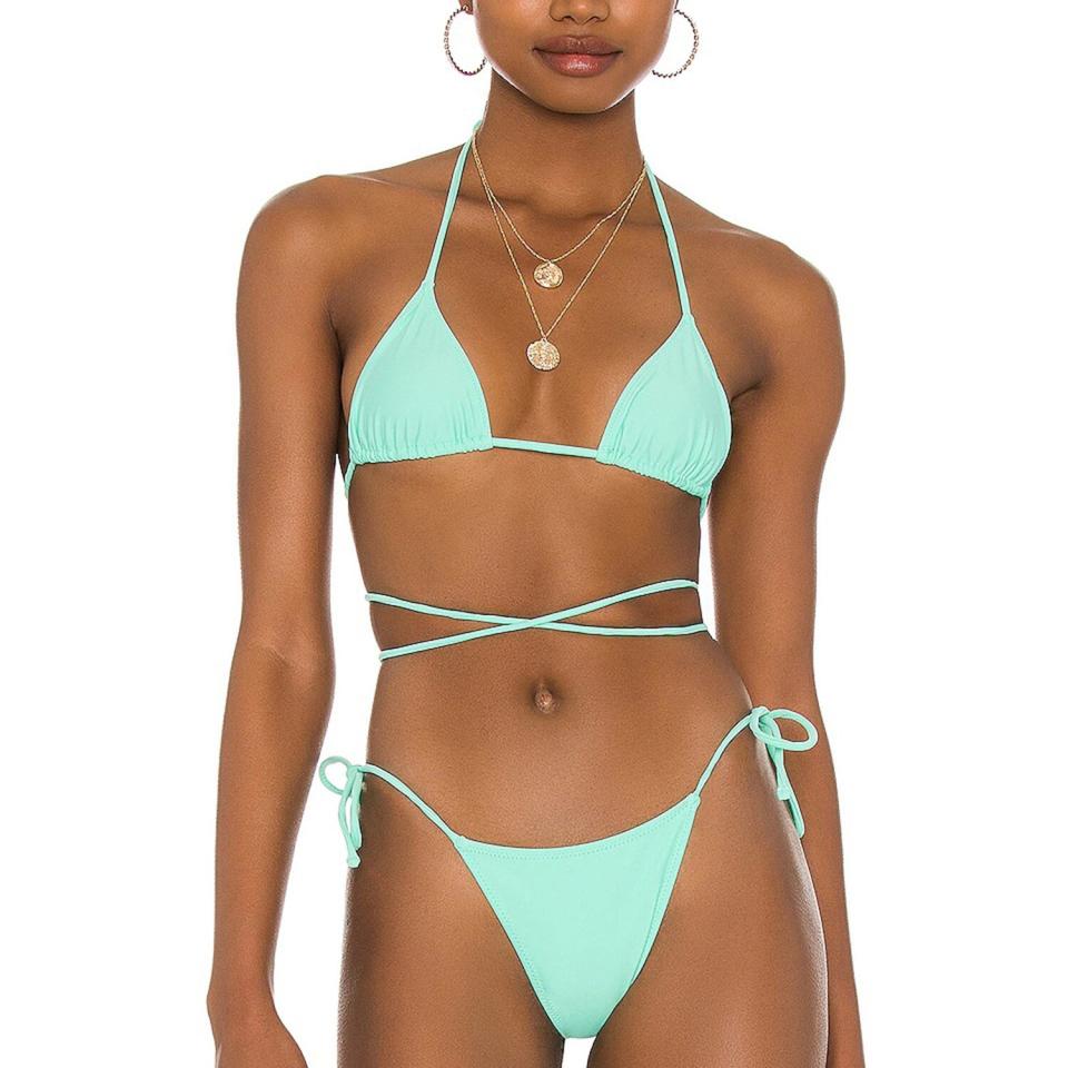 Strappy Bikini Sexy Wrap Around Swimwear