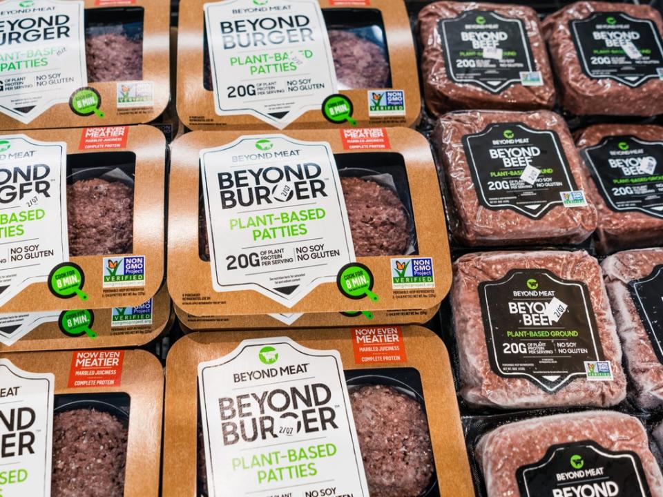 Beyond Burger burger patties and mince (Getty Images)