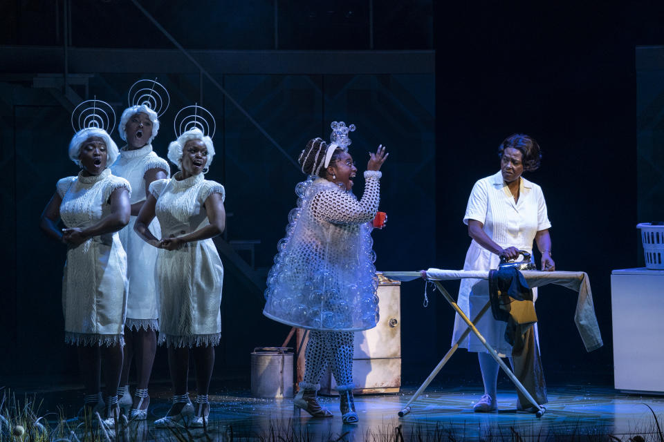 Nasia Thomas, Harper Miles, Nya, Arica Jackson, Sharon D Clarke - Credit: Joan Marcus